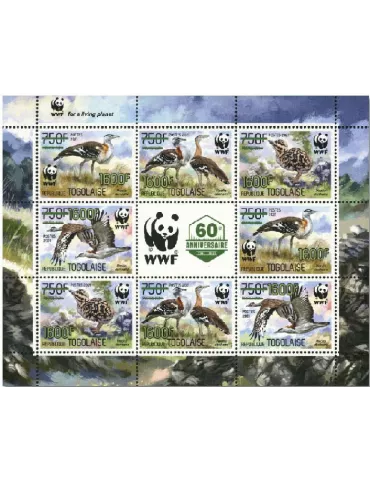 n° 9261/9264 (les 8 valeurs - 2 séries) - Timbre TOGO Poste