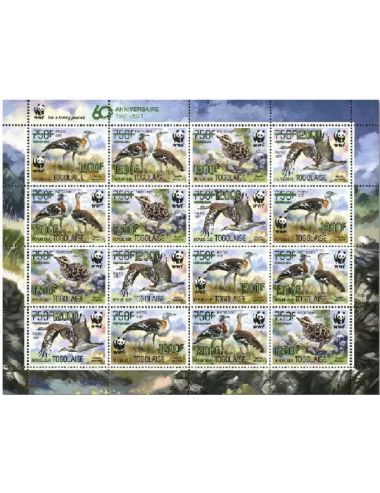 n° 9269/9272 (les 16 valeurs - 4 séries) - Timbre TOGO Poste