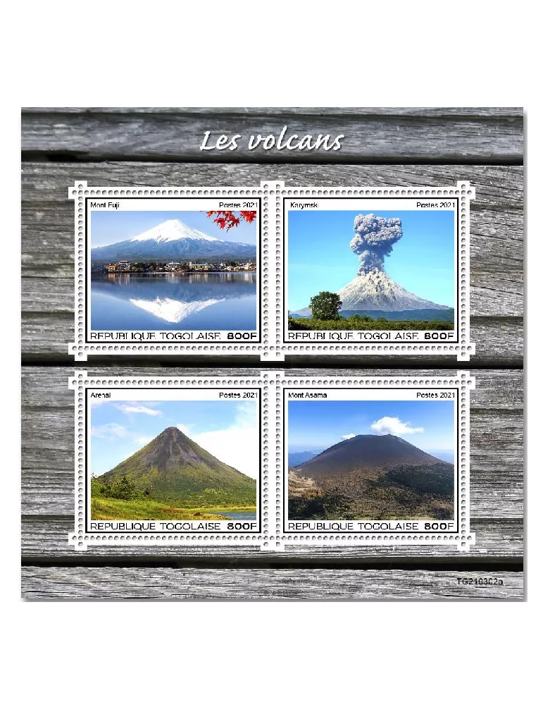 n° 9285/9288 - Timbre TOGO Poste