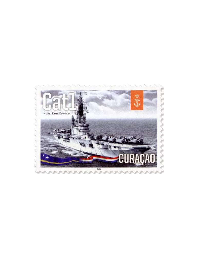n° 757/764 - Timbre CURACAO Poste