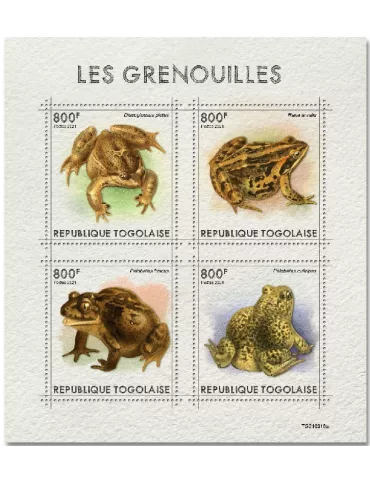 n° 9341/9344 - Timbre TOGO Poste