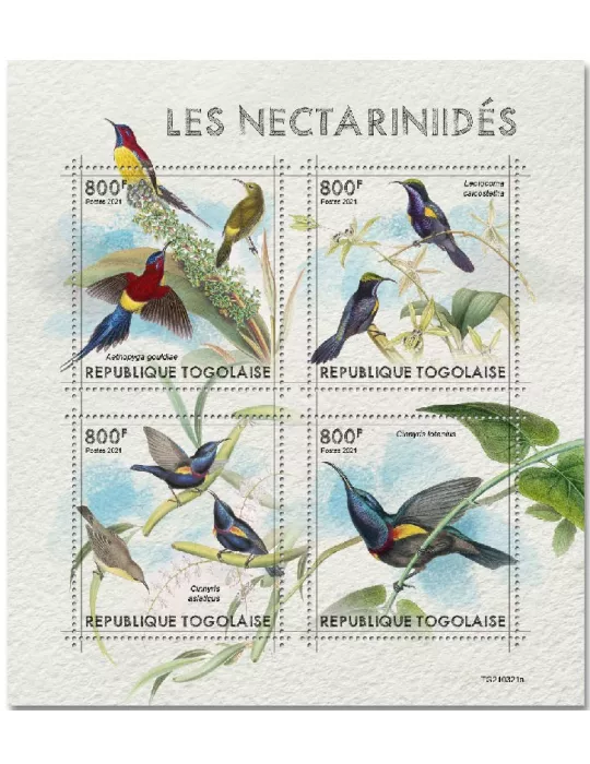 n° 9361/9364 - Timbre TOGO Poste