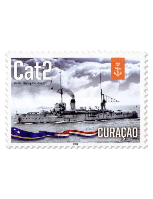 n° 757/764 - Timbre CURACAO Poste