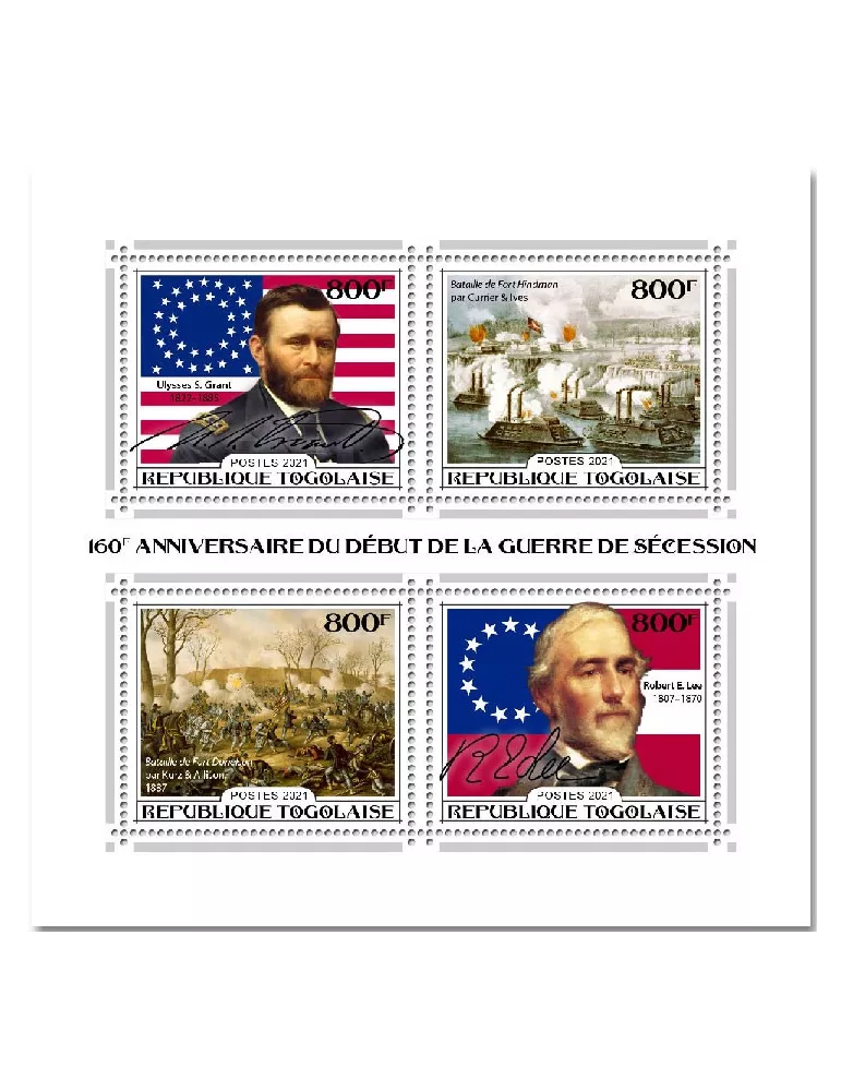 n° 9413/9416 - Timbre TOGO Poste