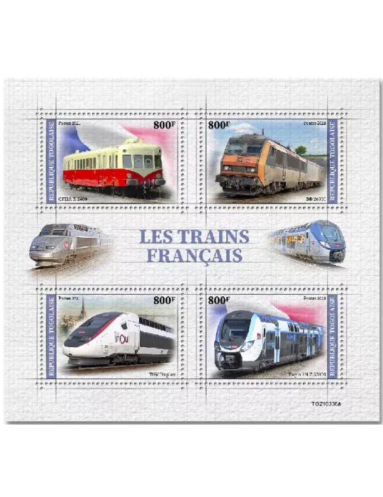 n° 9429/9432 - Timbre TOGO Poste
