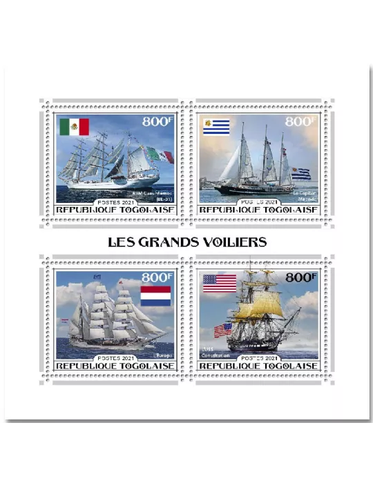 n° 9433/9436 - Timbre TOGO Poste