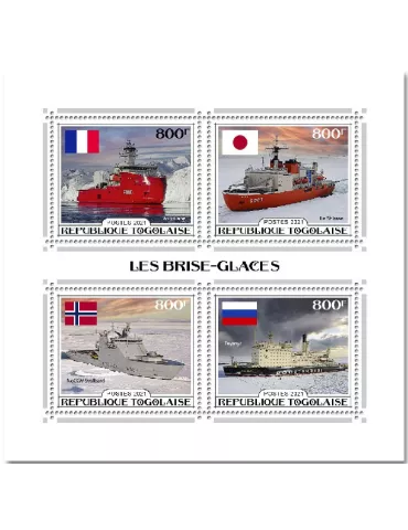 n° 9437/9440 - Timbre TOGO Poste