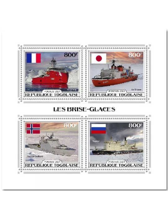 n° 9437/9440 - Timbre TOGO Poste