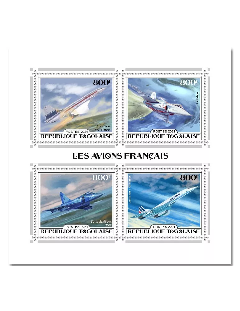 n° 9445/9448 - Timbre TOGO Poste