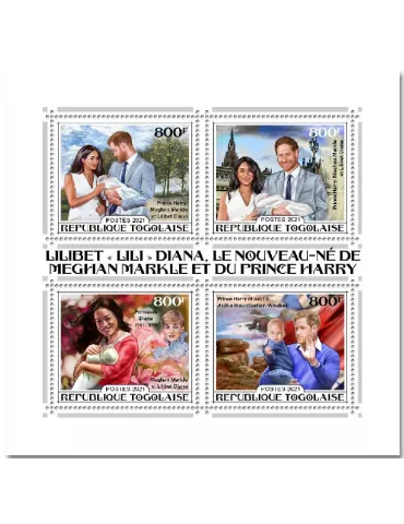 n° 9461/9464 - Timbre TOGO Poste