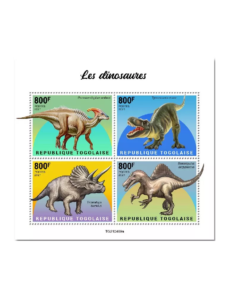 n° 9543/9546 - Timbre TOGO Poste