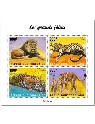 n° 9563/9566 - Timbre TOGO Poste
