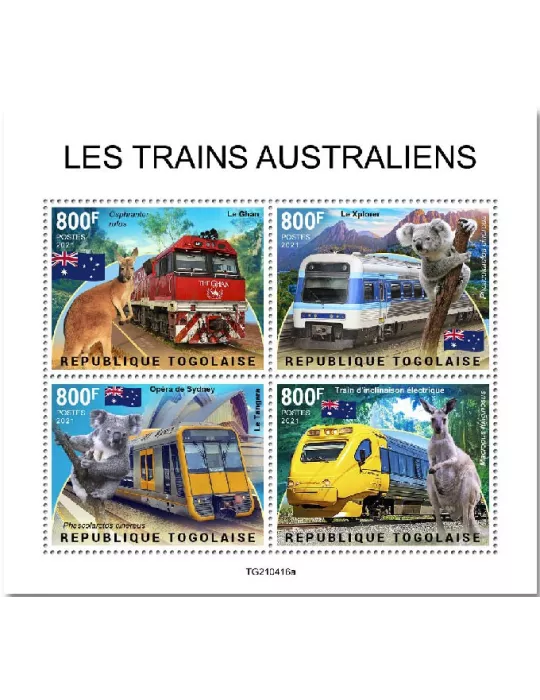 n° 9571/9574 - Timbre TOGO Poste