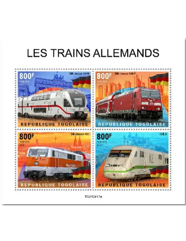 n° 9575/9578 - Timbre TOGO Poste