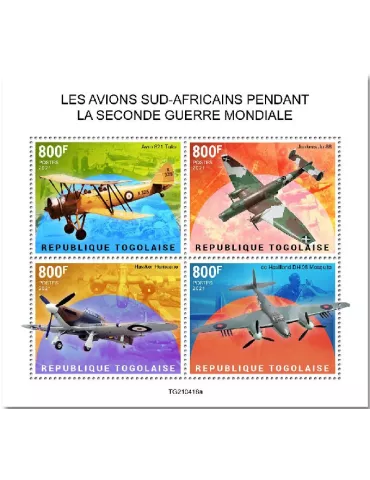 n° 9579/9582 - Timbre TOGO Poste