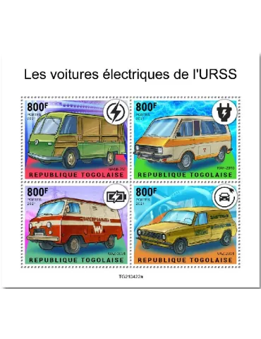 n° 9595/9598 - Timbre TOGO Poste