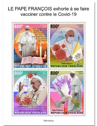 n° 9599/9602 - Timbre TOGO Poste