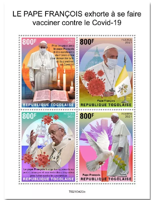 n° 9599/9602 - Timbre TOGO Poste