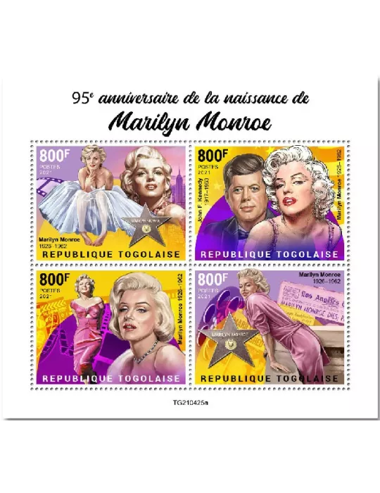 n° 9607/9610 - Timbre TOGO Poste