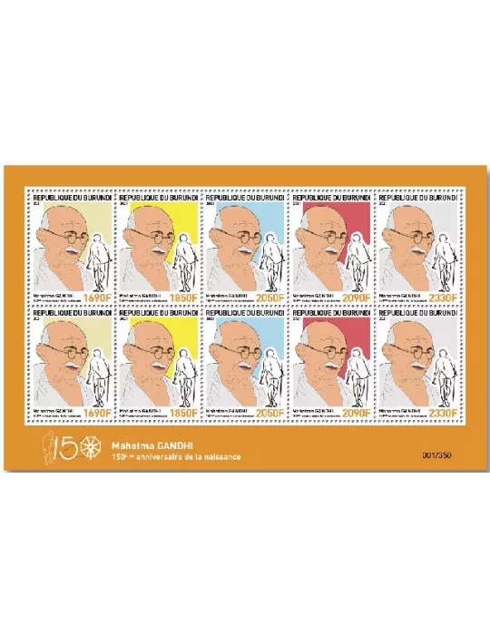 n° 2519/2528 - Timbre BURUNDI Poste