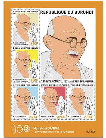 n° 2534/2538 - Timbre BURUNDI Poste