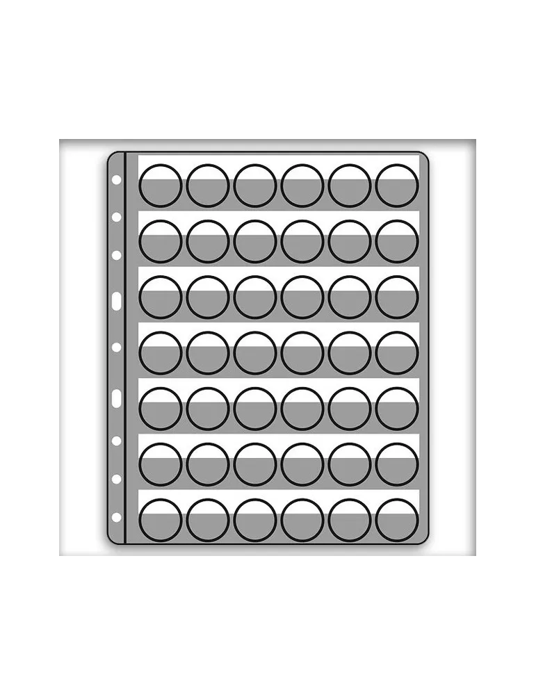 Recharges COMPART 42 transparentes (paquet de 5) LEUCHTTURM