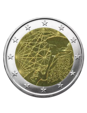 2 EURO COMMEMORATIVE 2022 : MALTE (35 Ans du Programme Erasmus)