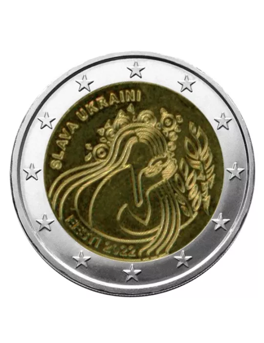 2 EURO COMMEMORATIVE 2022 : ESTONIE (Paix en Ukraine)