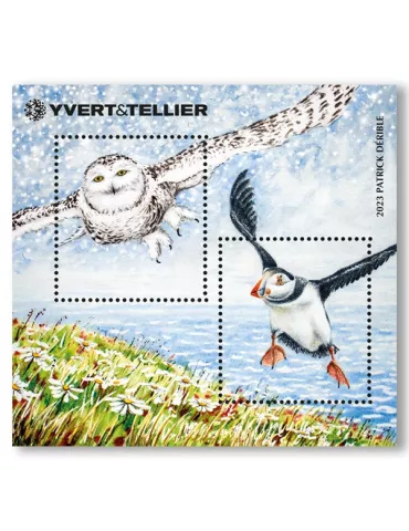 n° 15- Timbre France Bloc Yvert et Tellier (Patrick DERIBLE)