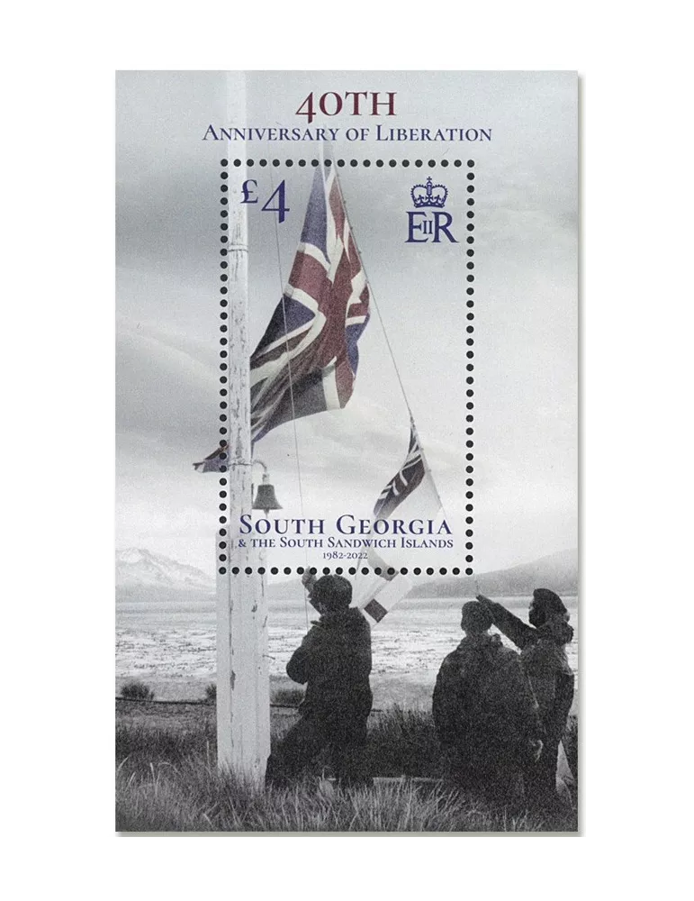 n°31 - Timbre GEORGIE DU SUD Blocs et feuillets