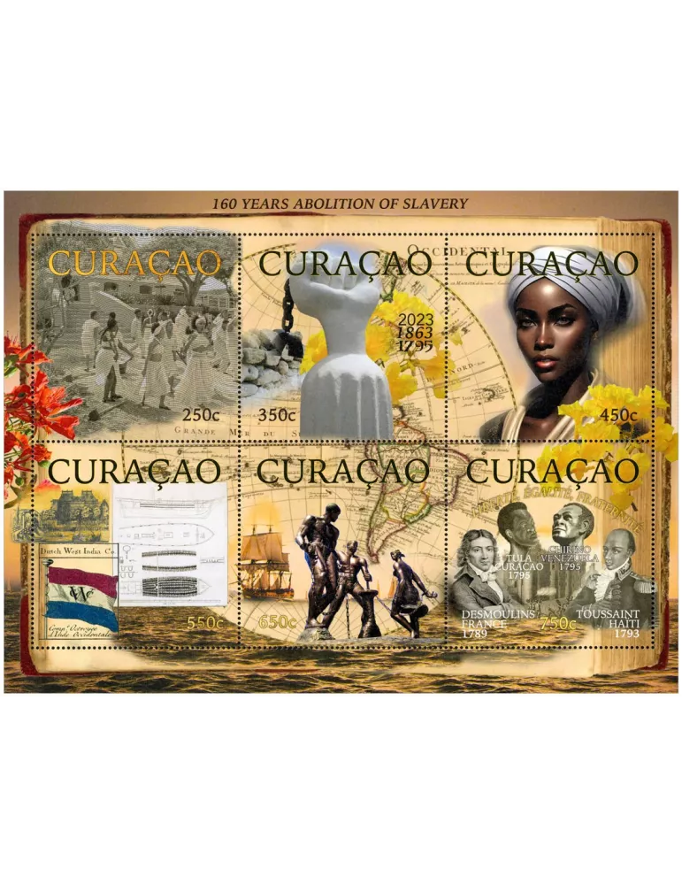 n° 783/788 - Timbre CURACAO Poste