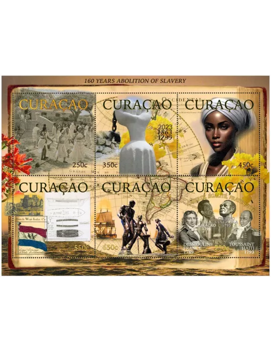n° 783/788 - Timbre CURACAO Poste