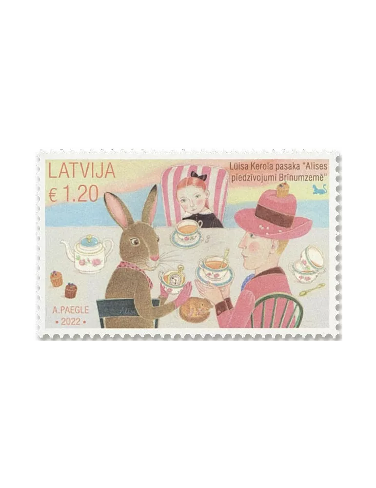 n°1137 - Timbre LETTONIE Poste