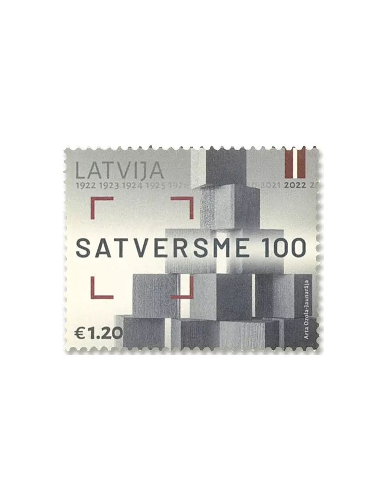 n°1138 - Timbre LETTONIE Poste