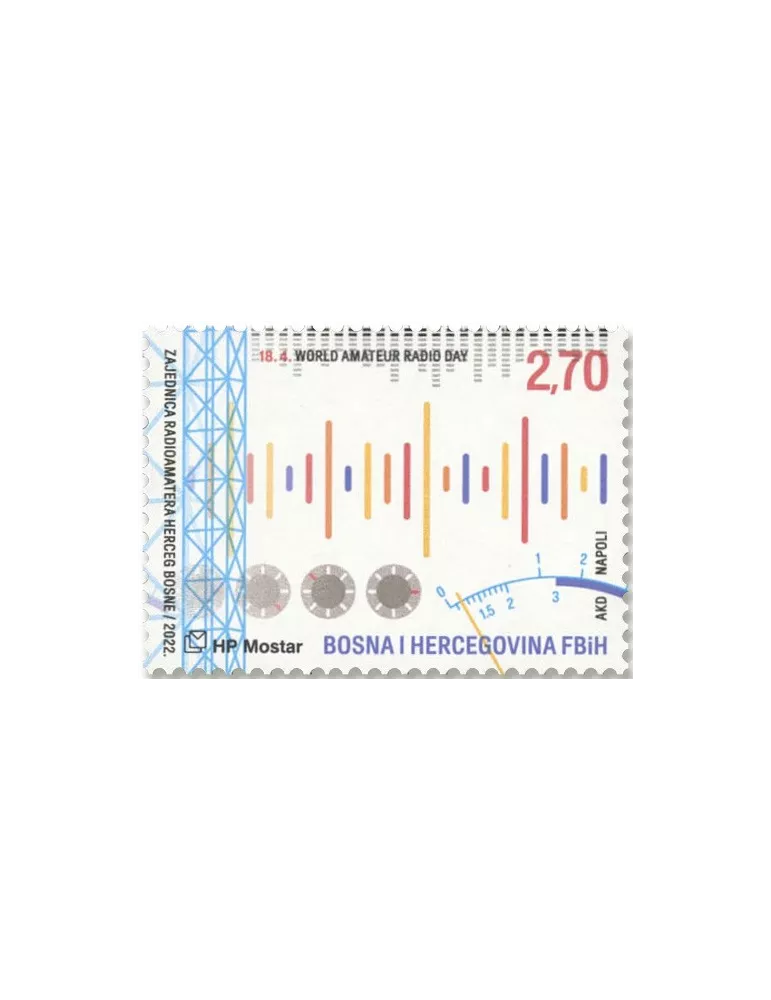 n°555 - Timbre HERCEG-BOSNA Poste
