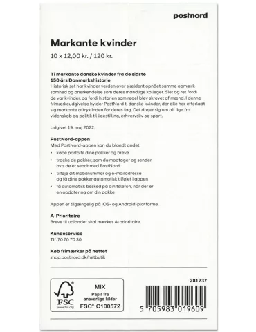 n°C2026 - Timbre DANEMARK Carnets