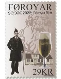 n°1040 - Timbre ILE FEROE Poste