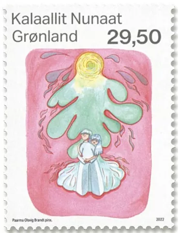 n°881/882 - Timbre GROENLAND Poste 2
