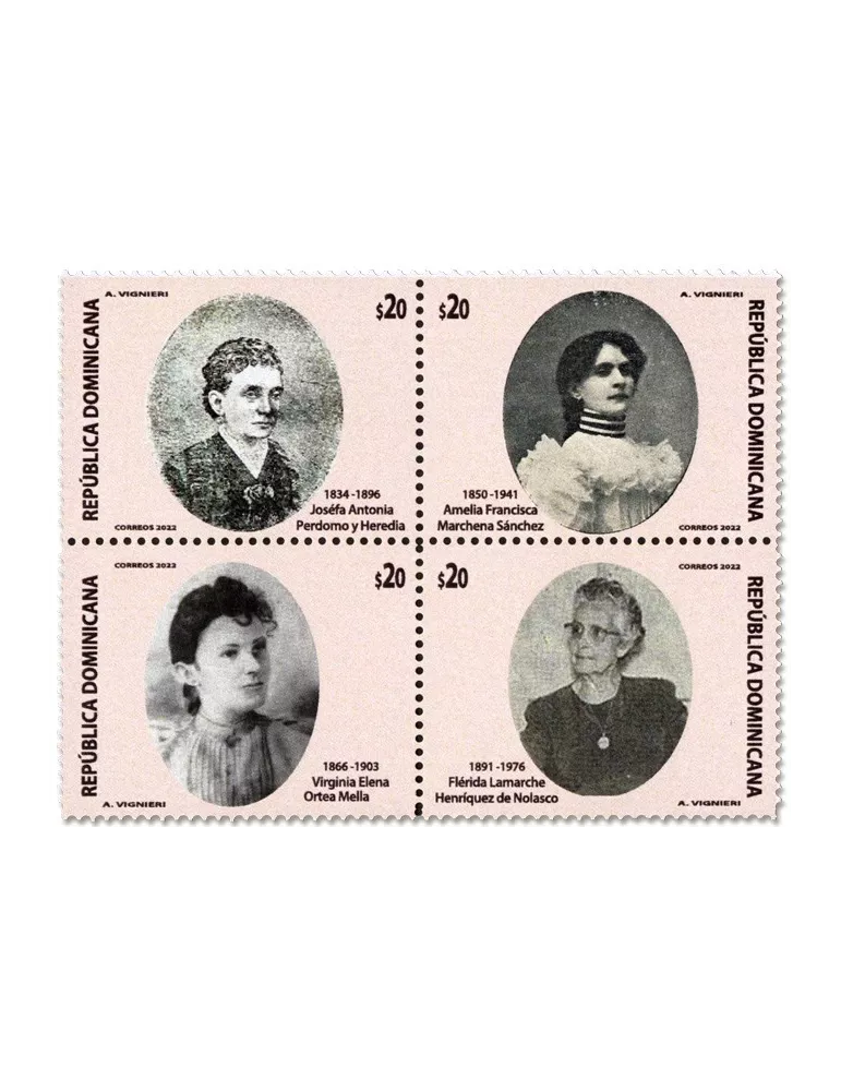 n° 2312/2315 - Timbre DOMINICAINE Poste