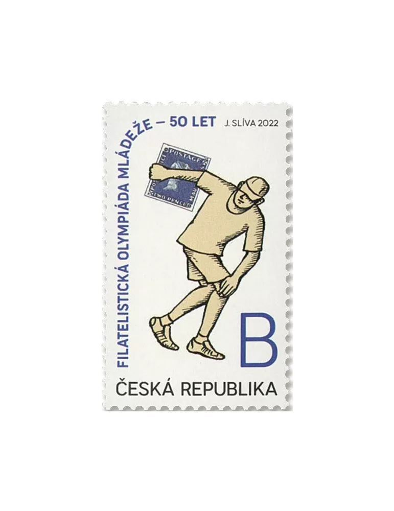 n°1012 - Timbre TCHEQUE (République) Poste