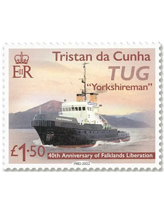 n°1307/1309 - Timbre TRISTAN DA CUNHA Poste