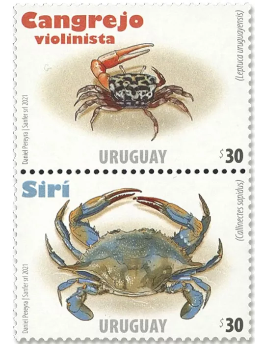 n°3069/3070 - Timbre URUGUAY Poste