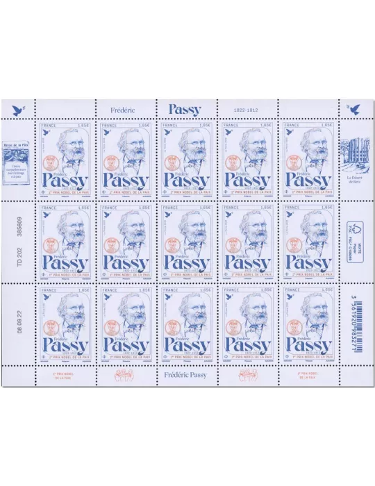 n° F81 - Timbre France Feuillets de France (n° 5626)