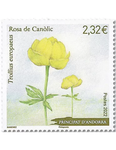 n° 881 - Timbre ANDORRE Poste