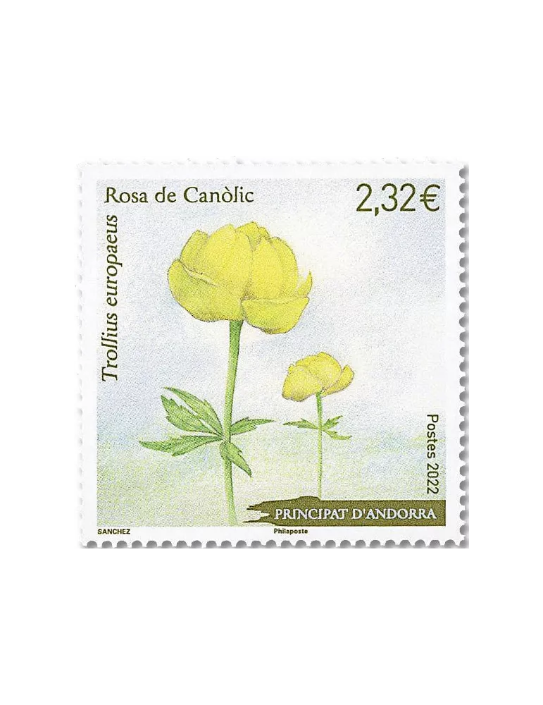 n° 881 - Timbre ANDORRE Poste