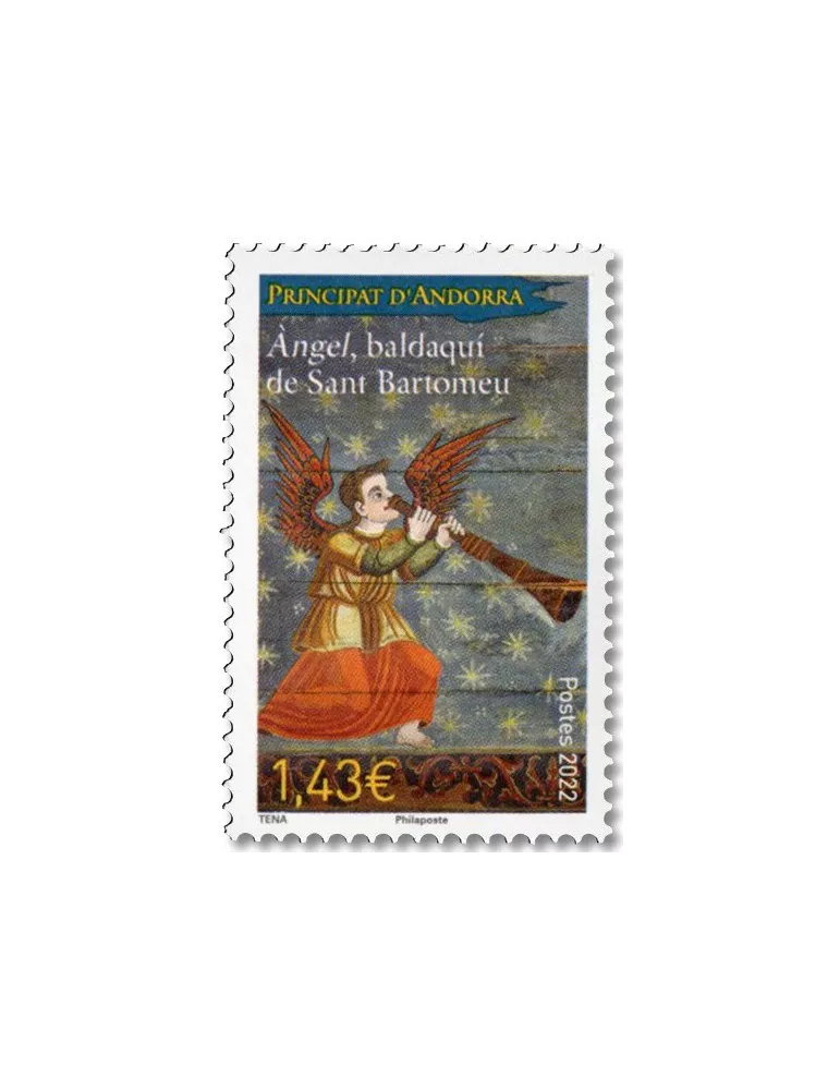 n° 884 - Timbre ANDORRE Poste