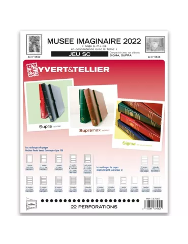 MUSEE IMAGINAIRE SC : 2022 (JEUX AVEC POCHETTES)