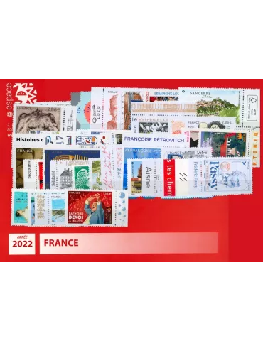 n° 5545/F5642 - Timbre France Année complète (2022)