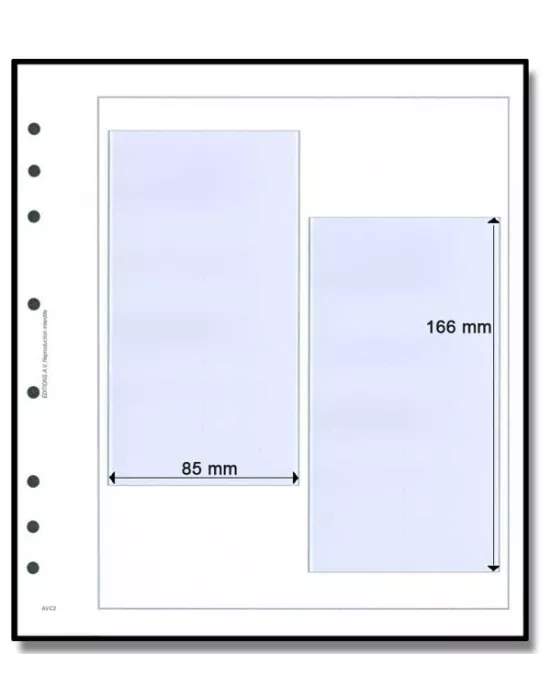 Feuille AV : pour 2 carnets (x10) - AV EDITIONS®