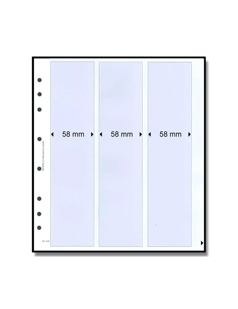 Feuille AV : pour 3 carnets (x10) - AV EDITIONS®